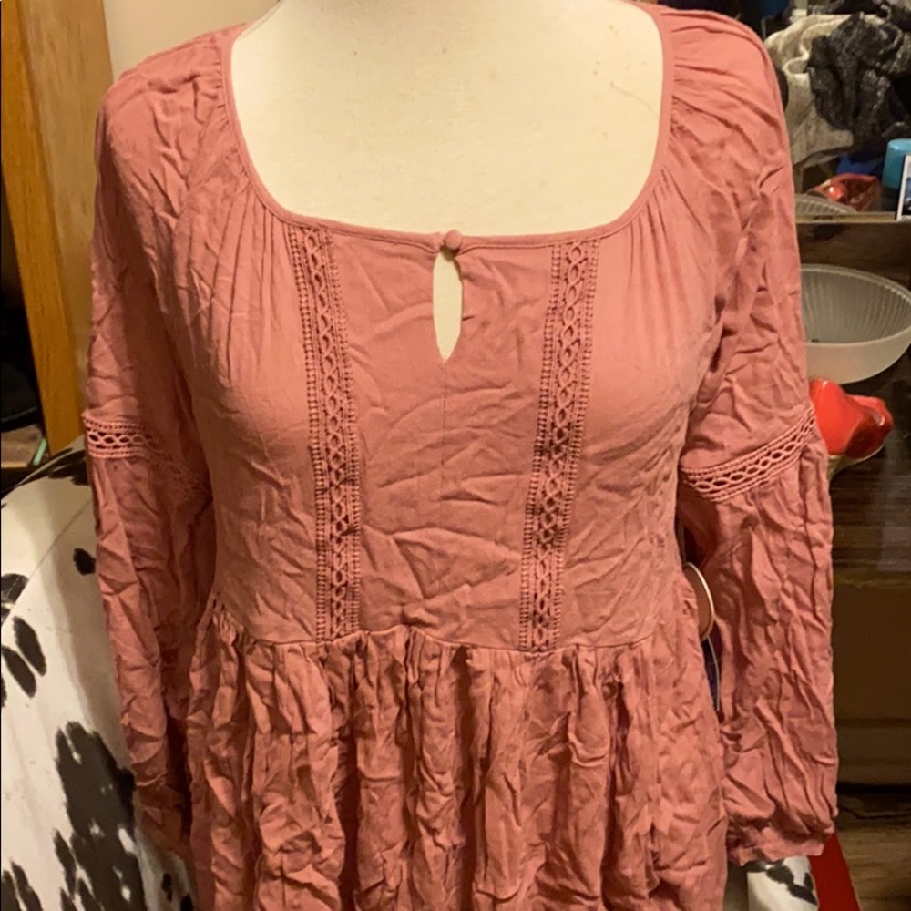 Peasant style blouse